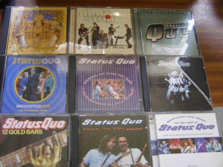 Status Quo CD Album Collection – Good Condition