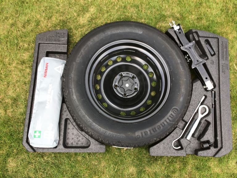 Space Saver kit for 2015 Qashqui.