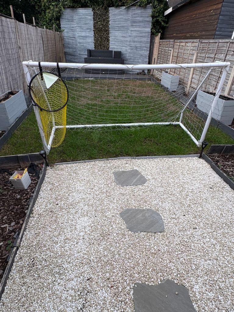 Kids Football Goal with Target – Good Condition