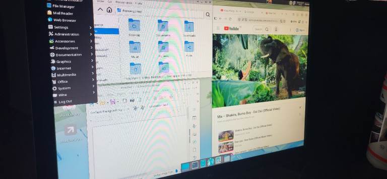 HP PC Computer with HP Monitor, just updated
