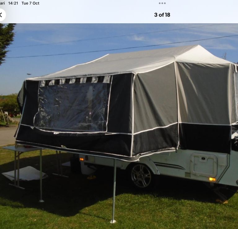 Pennine fiesta main cabin canvas only