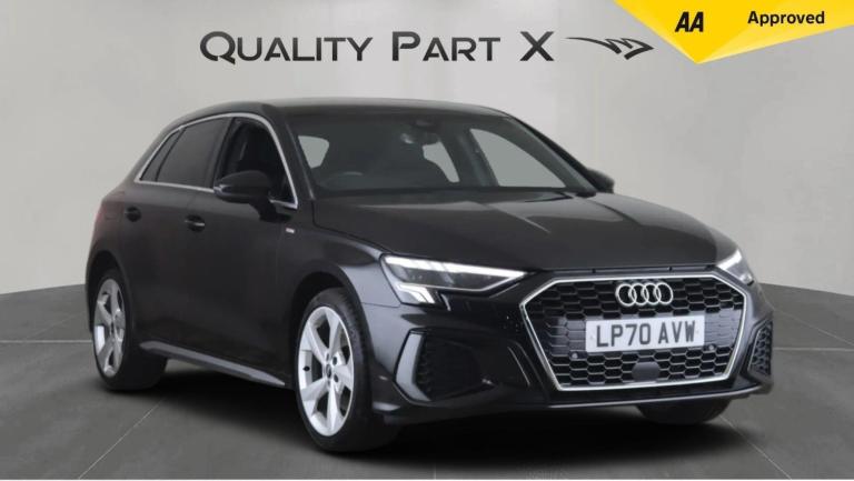 2021 Audi A3 1.4 TFSIe 40 S line Sportback S Tronic Euro 6 (s/s) 5dr 13kWh HATCHBACK Petrol/Elect...