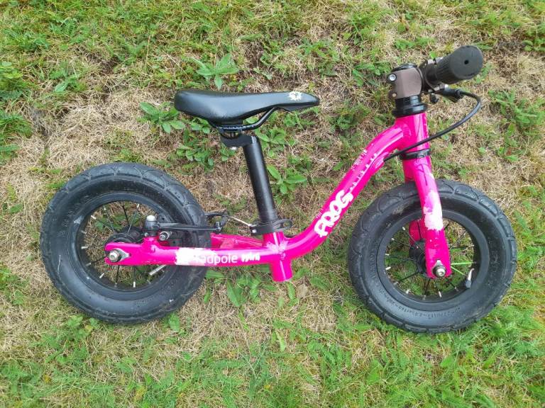 Frog tadpole balance bike 