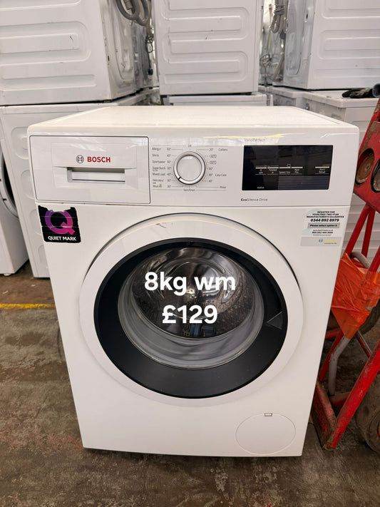 Bosch 8kg washing machine 🌟 Free Delivery 🌟 120 Days Warranty 🌟 