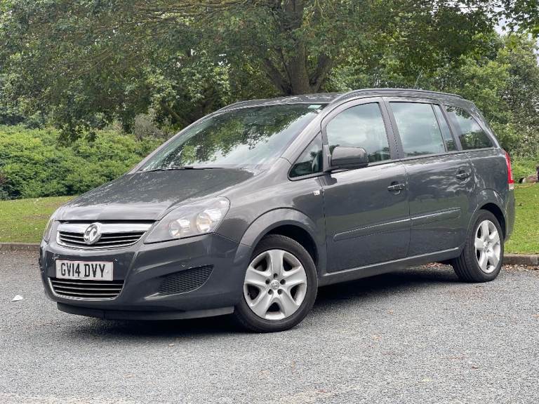 2014 VAUXHALL ZAFIRA EXCLUSIV PETROL 1.8 MPV 7 SEATER ULEZ COMPLIANT TOWBAR SENSORS AC HPI CLEAR