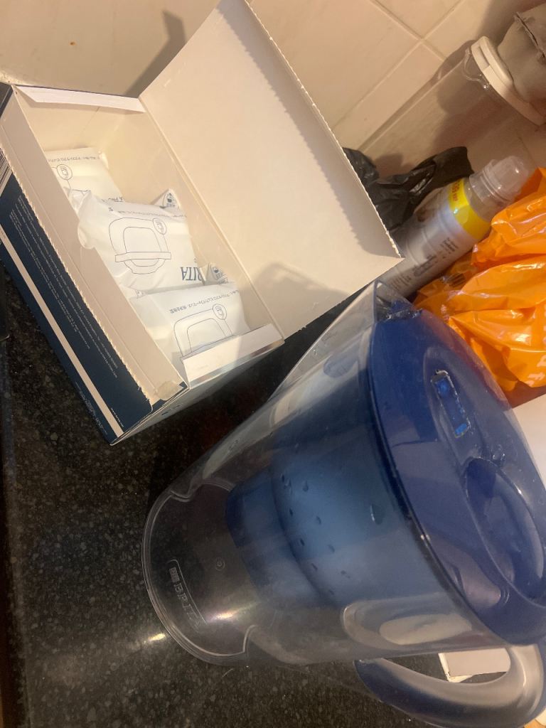 Brita Water Filter Jug with 5 New Filters