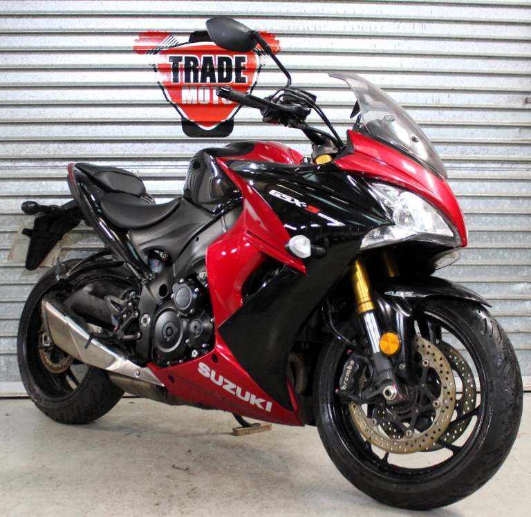 2018 18 SUZUKI GSX-S1000F GSXS 1000 F ABS RED BLACK HPI CLEAR 21K NEW MOT 