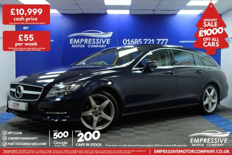 2013 63 MERCEDES-BENZ CLS CLASS 2.1 CLS250 CDI AMG SPORT SHOOTING BRAKE 5DR DIES