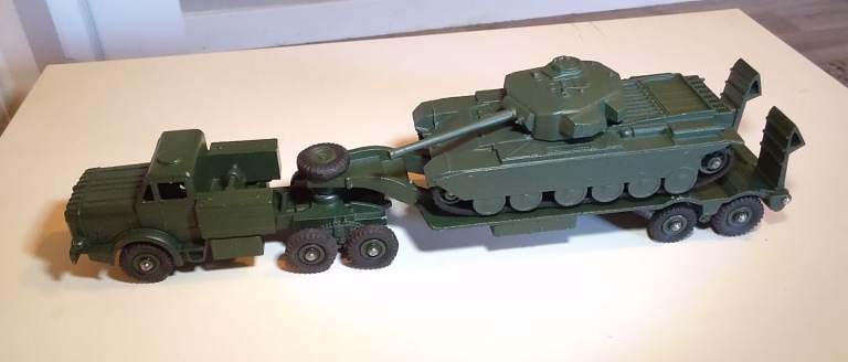 Dinky Mighty Antar complete with tank perfect