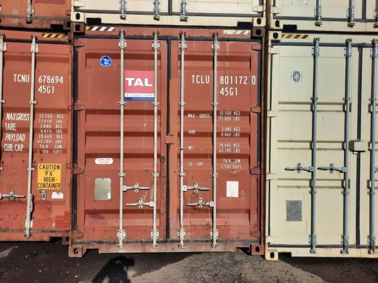 40ft High Cube Shipping Container Scotland - Second-Hand - £1300 + VAT (TCLU8011720)