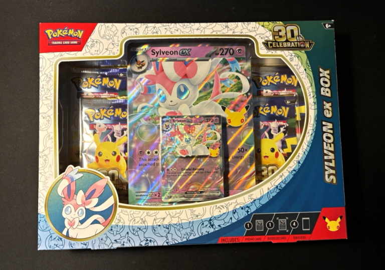 Pokémon 30th Anniversary Sylveon ex box 