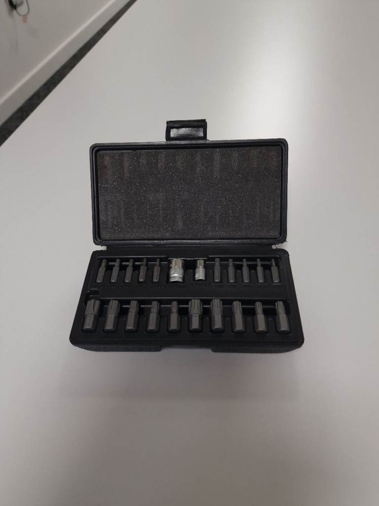 New Asta 22pc Torx Plus/ Torx Plus Security Insert Bit Set S2 Steel TPS10-TPS60 A-TORX/P