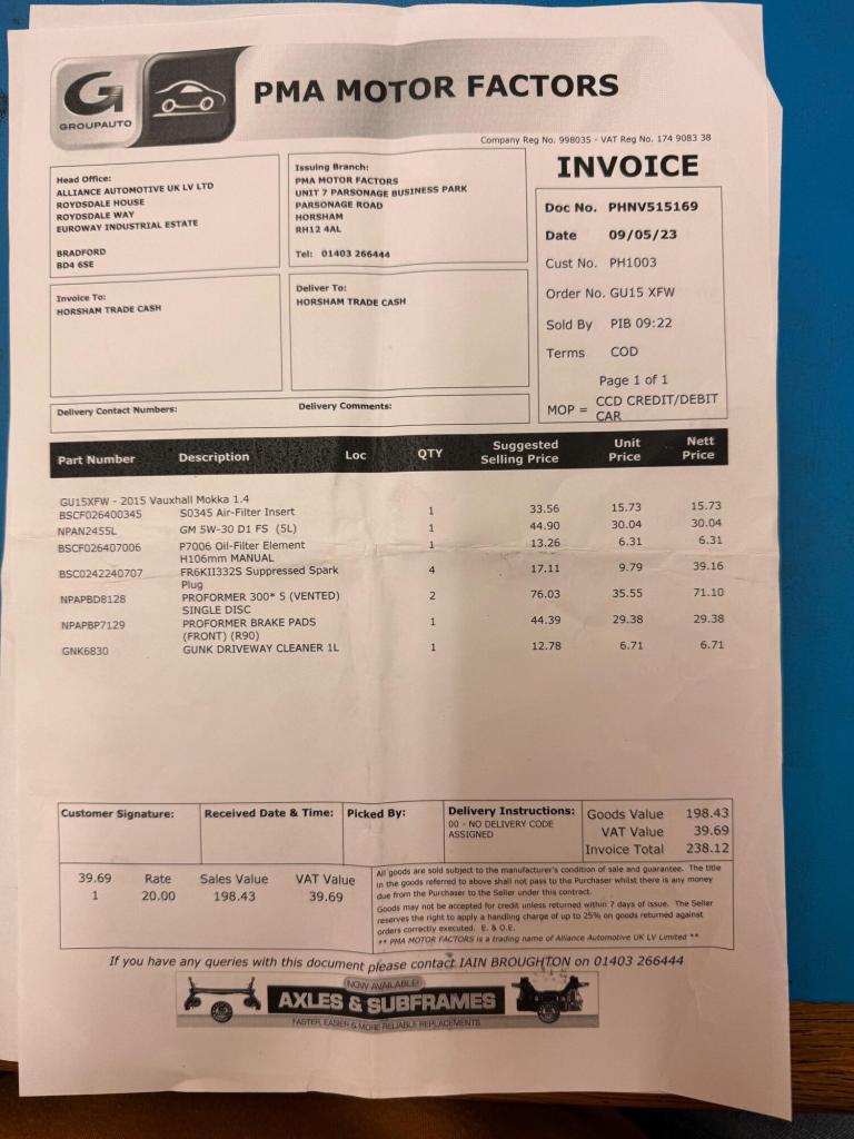 2015 Vauxhall Mokka 1.4T Tech Line 5dr HATCHBACK PETROL Manual