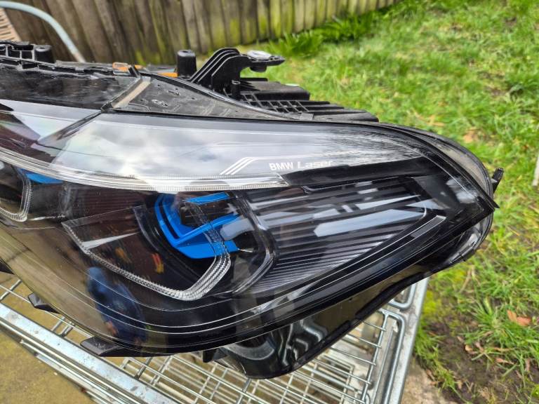 BMW X5 M5 2022 FOOHTB 713702 LASER DRIVERS SIDE HEADLAMP WITH PPF FILM, EX COND