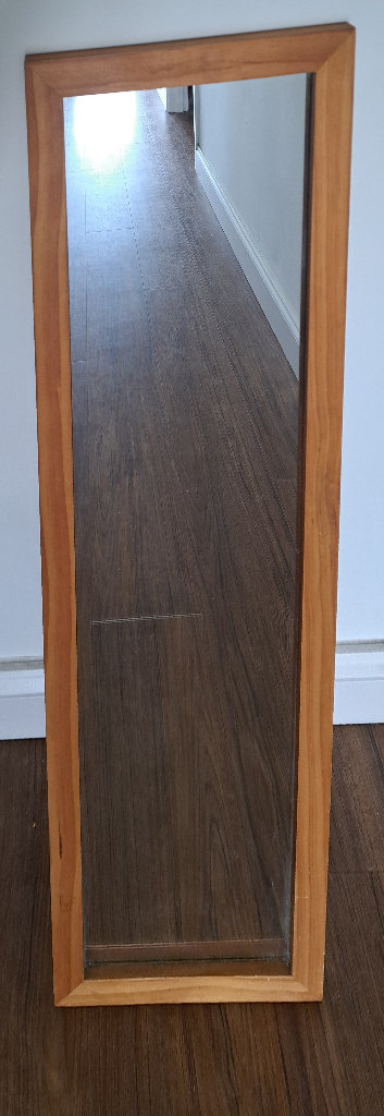 Mirror with pine frame £10