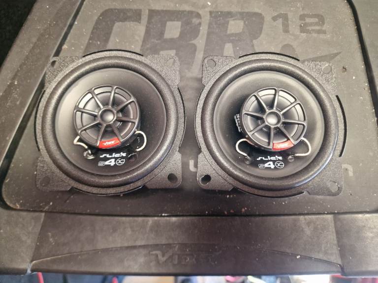 VIBE SLICK 4 INCH SPEAKERS WITH GRILLS