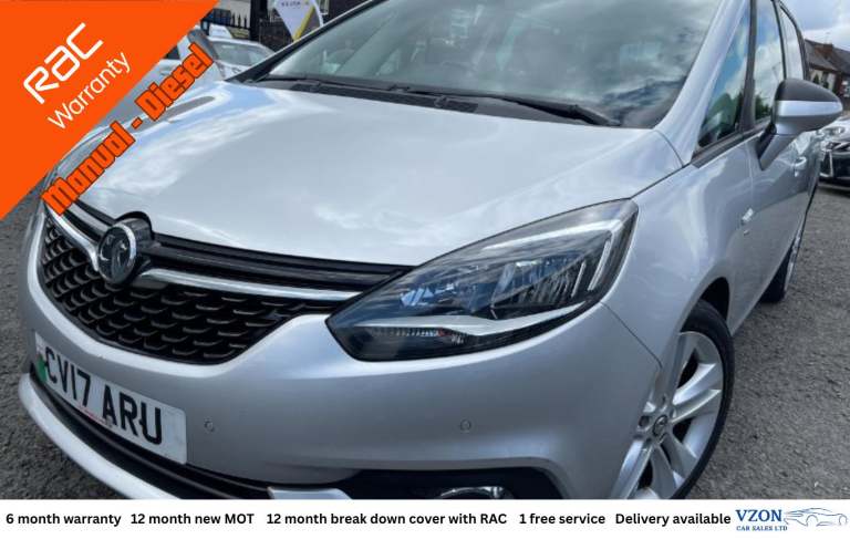 2017 Vauxhall Zafira Tourer SRI CDTI S/S 5-Door Diesel