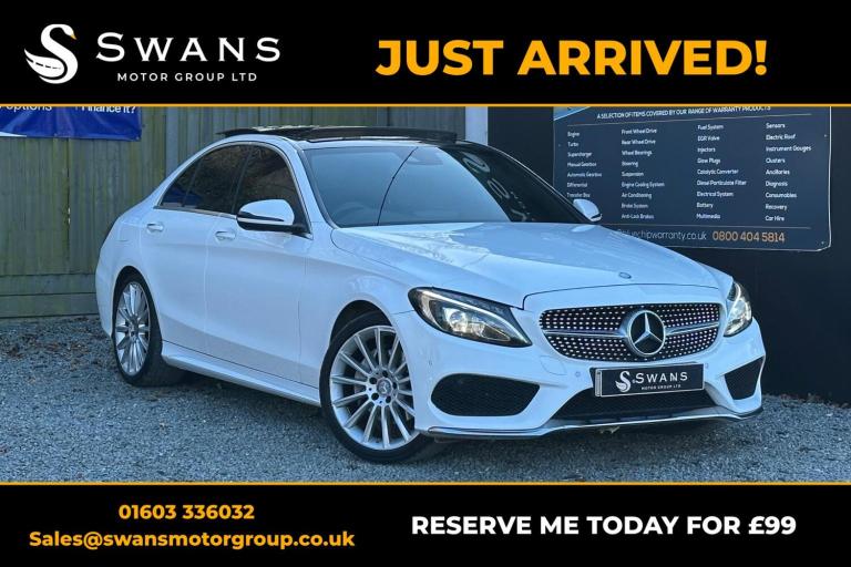 MERCEDES-BENZ C CLASS 2.0 C200 AMG Line 2015