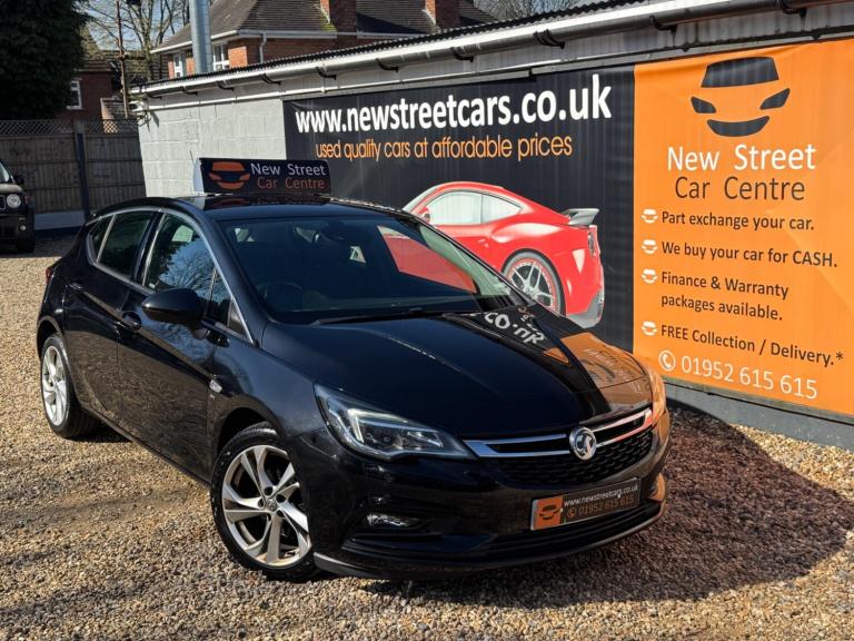 2018 Vauxhall Astra 1.4i SRi Euro 6 5dr HATCHBACK Petrol Manual
