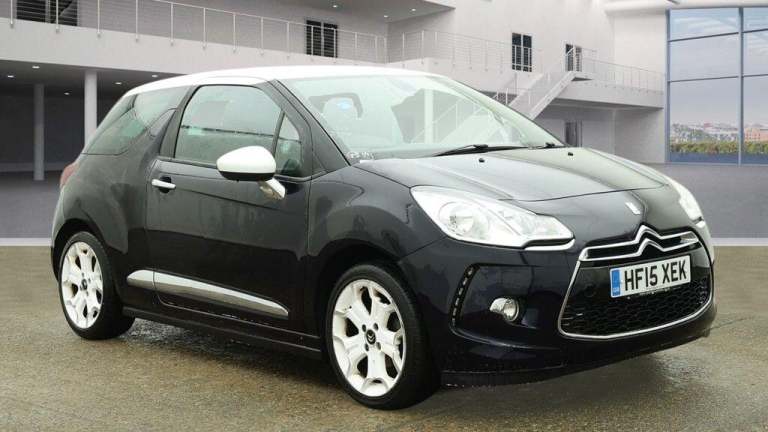 2015 Citroen DS3 1.2 PureTech 110 DStyle Ice 3dr HATCHBACK PETROL Manual