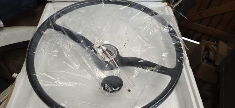 Original VW type 2 latebay steering wheel brand new