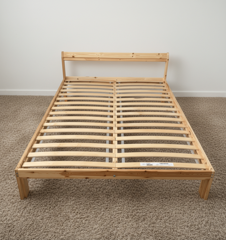IKEA NEIDEN Double Bed Frame [£60] (SAME DAY DELIVERY AVAILABLE)