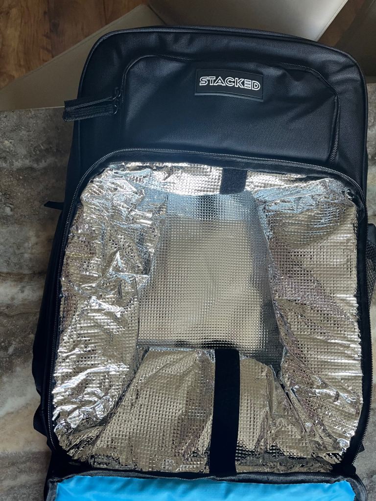 Stacked bag/rucksack