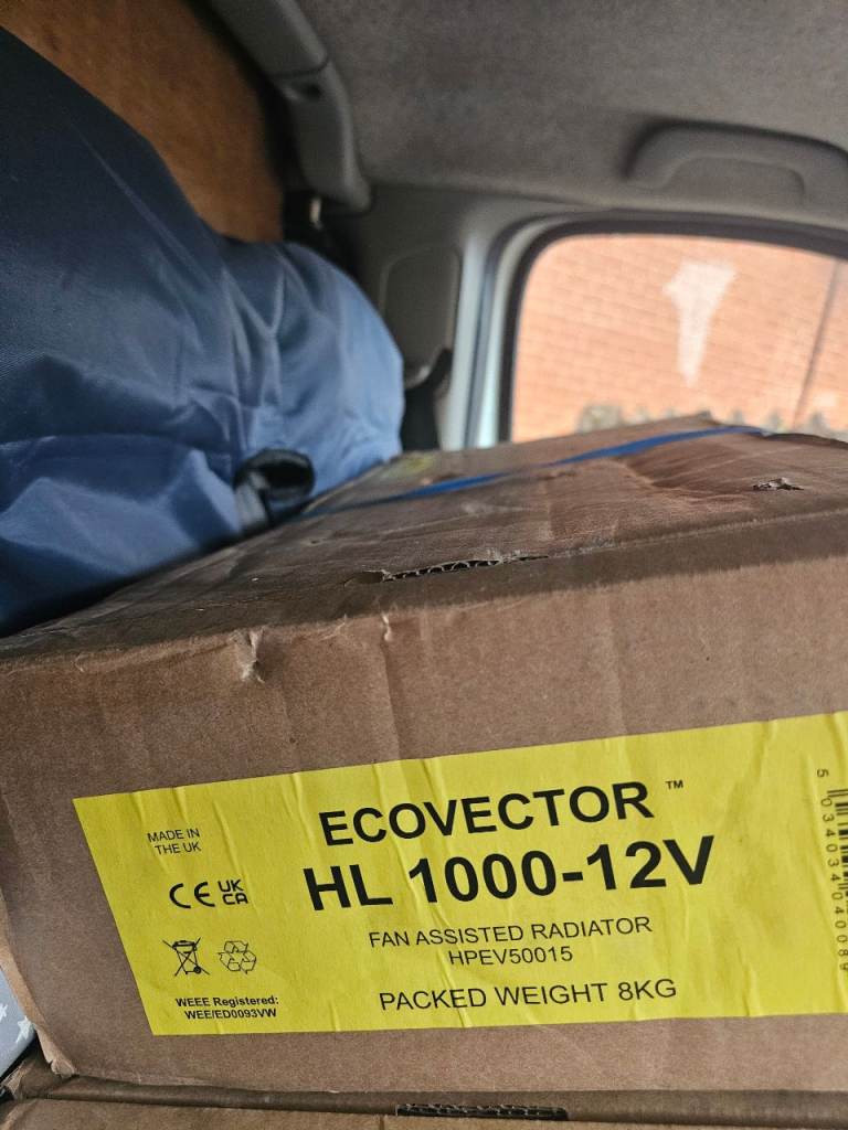 4 ecovector hl 1000 12 v fan heaters 