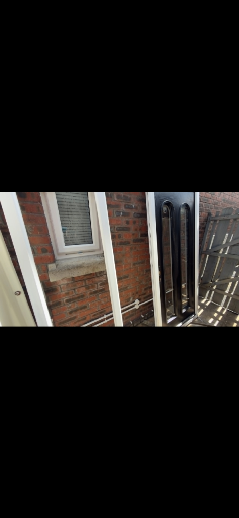 Composite door side light like new 