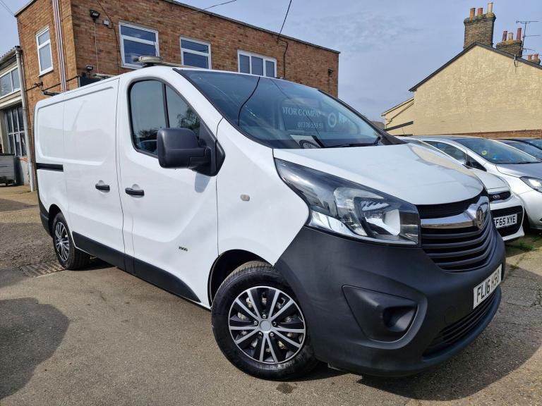 2016 Vauxhall Vivaro 2900 1.6CDTI 90PS ecoFLEX H1 Van PANEL VAN DIESEL Manual