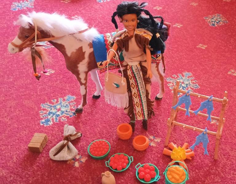 Disney Pocahontas Powhatan Village playset. 