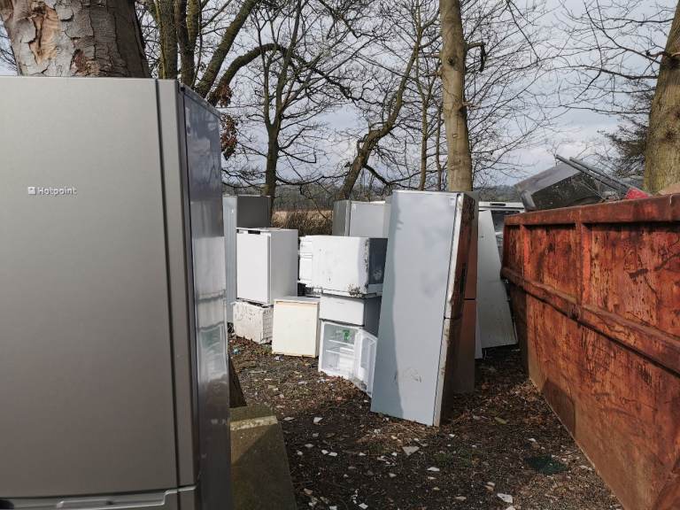 Old fridge freezers