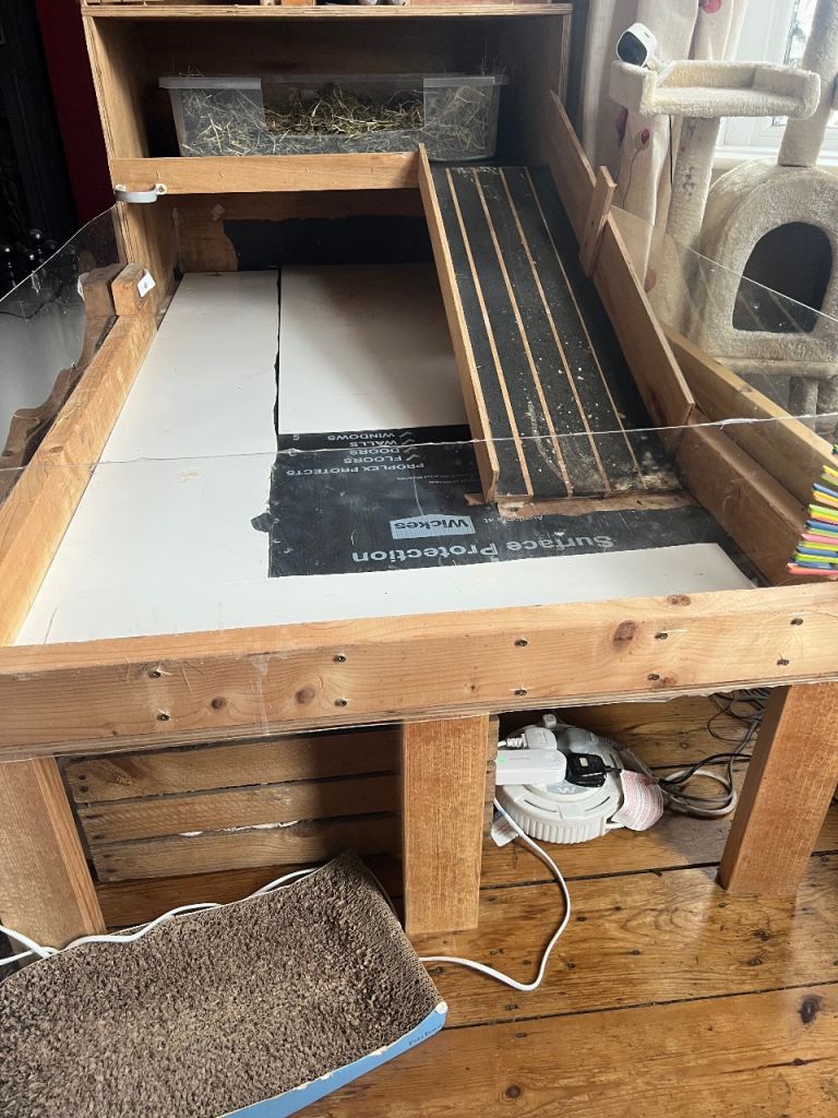 Handmade Guinea pig enclosure 