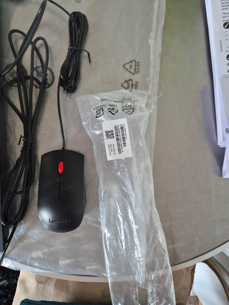 Lenovo keyboard and mouse...