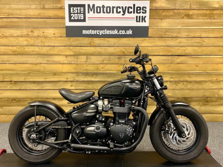 2019 Triumph Bobber Black, Only 9,403 Miles, FSH, Massive Spec, Superb!