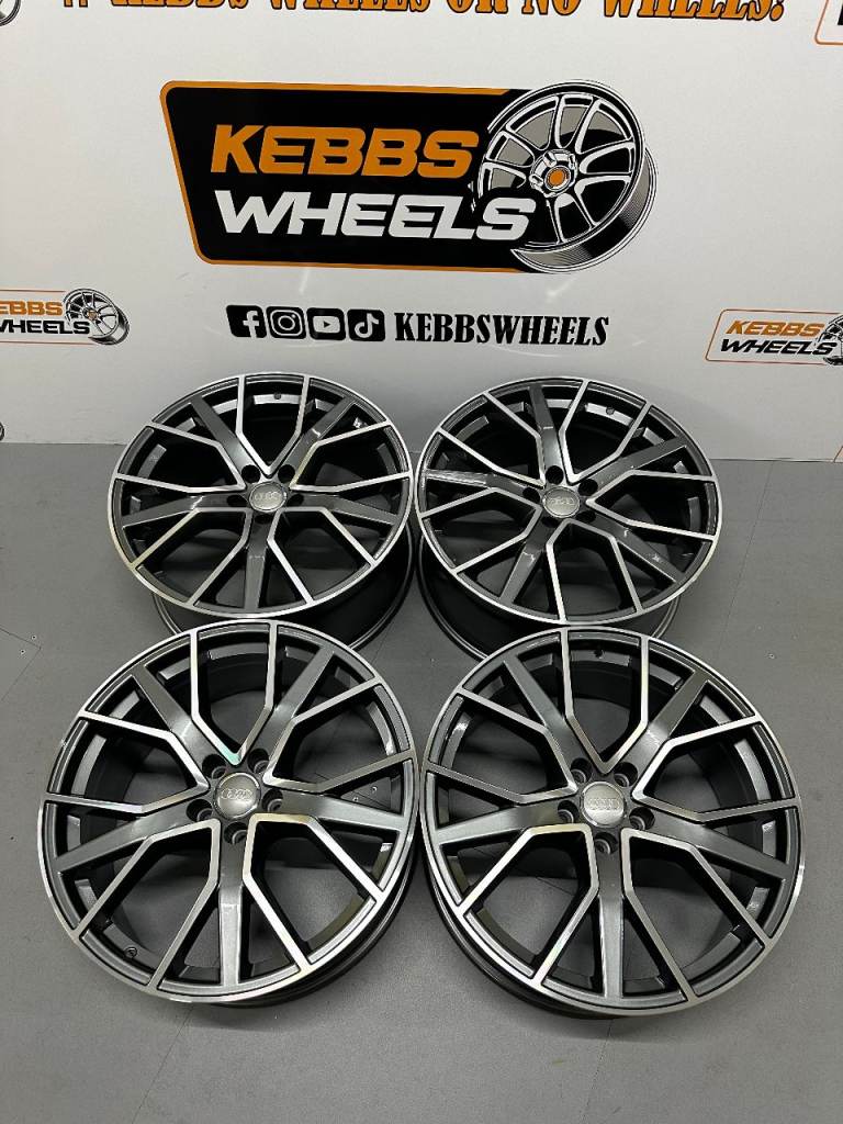 NEW 20" AUDI RS6 PERFORMANCE STYLE ALLOY WHEELS A3 A4 A6 A7 A8 S4 S5 S6 TT MK3 TT Q5 VW