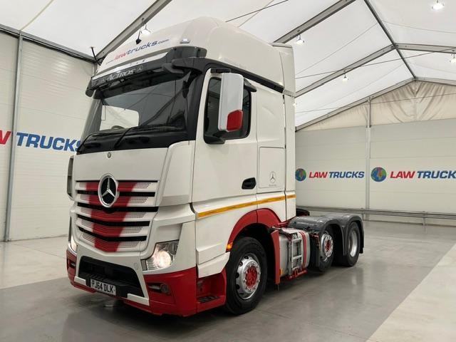 Mercedes Actros 2548 6x2 Midlift Gigaspace Tractor Unit