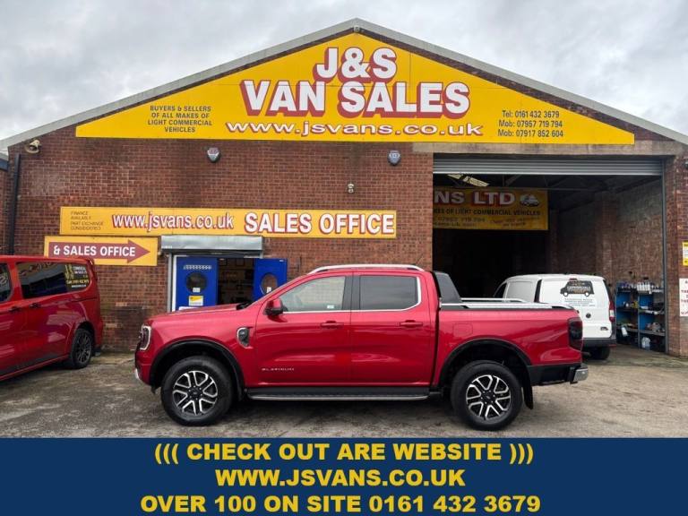 2023 73 FORD RANGER 3.0 TD V6 ECOBLUE PLATINUM PICKUP DOUBLE CAB 4DR DIESEL AUTO