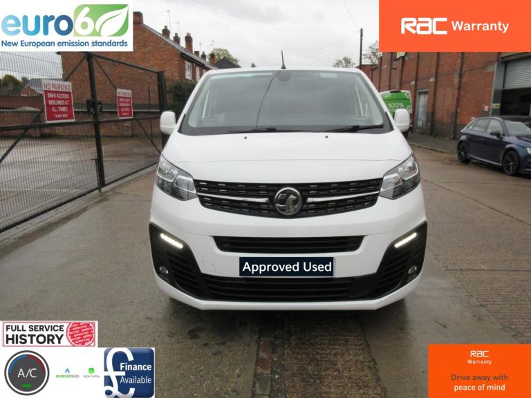 2019 Vauxhall Vivaro 2900 1.5d 100PS Sportive LWB Van NO VAT PANEL VAN Diesel Manual