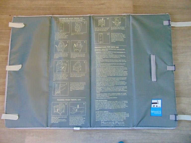 Mamas and Papas travel cot.