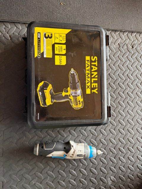 Stanley FatMax Combi Drill & MacAllister Cordless Screwdriver - Bargain @ £50!