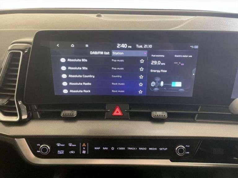 2022 Kia Sportage 1.6 h T-GDi 3 Auto Euro 6 (s/s) 5dr Automatic SUV Hybrid Automatic