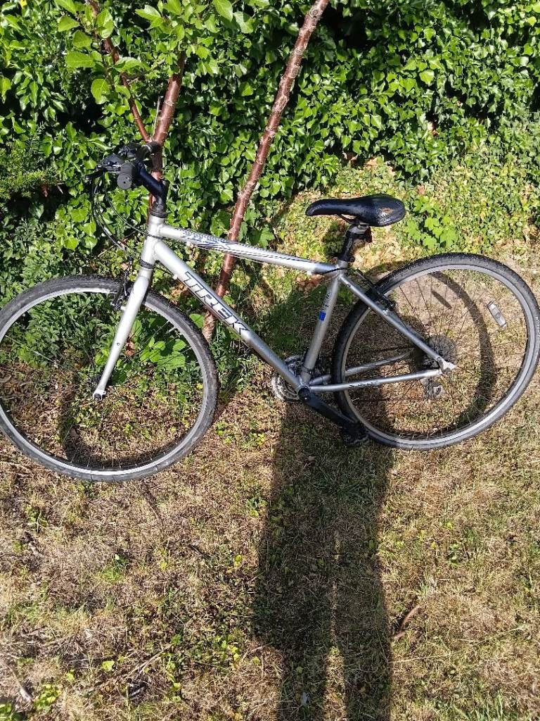 Trek Hybrid Bike Silver - Good Condition