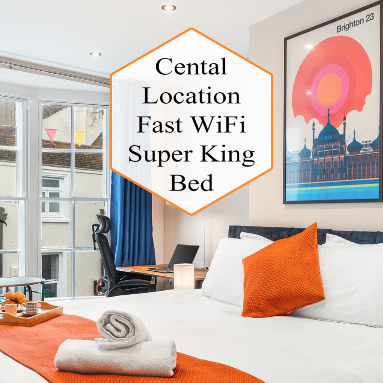 Cosy Brighton Winter Retreat – Long Stays Welcome | East Street, The Lanes - Super King Bed