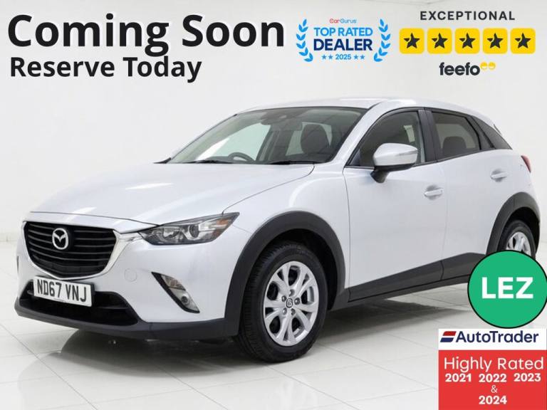 2018 Mazda CX-3 2.0 SKYACTIV-G SE-L Nav SUV 5dr Petrol Manual Euro 6 (s/s) (121 ps) Petrol Manual
