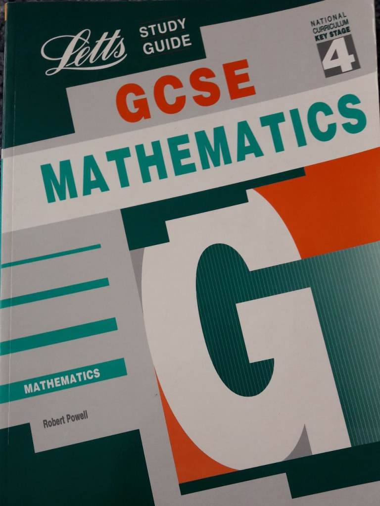 Letts GCSE Mathematics Study Guide - Maths Mathematics books/book – post or collect