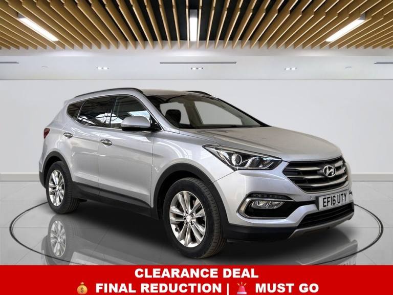 2016 Hyundai Santa Fe 2.2 CRDi Blue Drive Premium SUV 5dr Diesel Auto 4WD Euro 6 (s/s) (7 Seat) (...