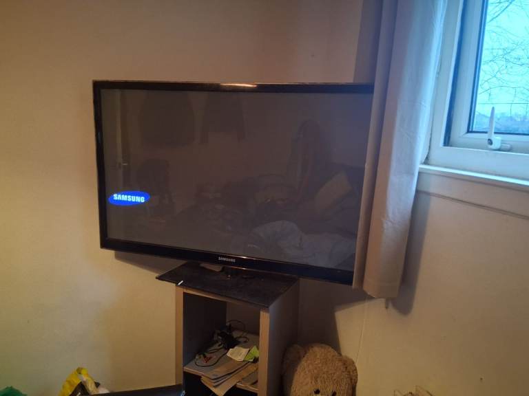 50 inch tv samsung flat plasma screen television 