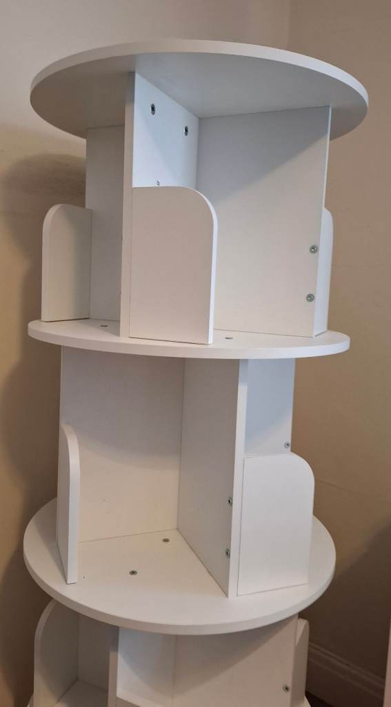 Rotating Wooden Display Stand