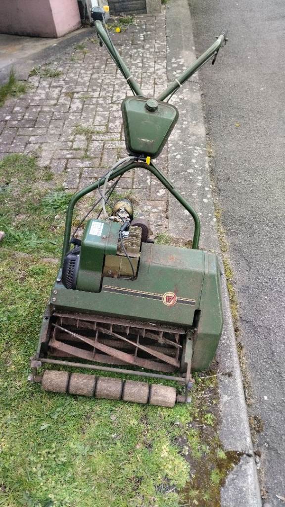 Webb petrol lawnmower 